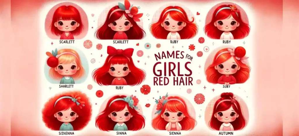 Names That Mean Red Or Redhead