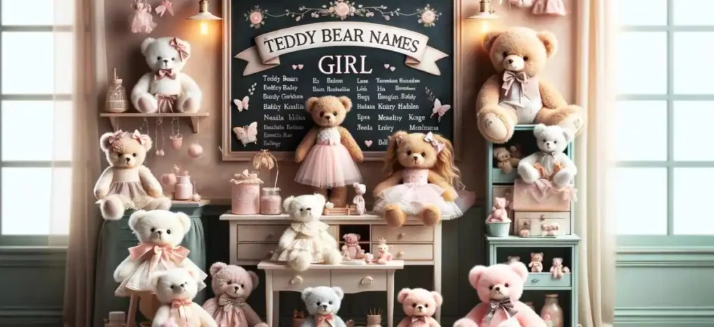 Teddy Bear Names Girl