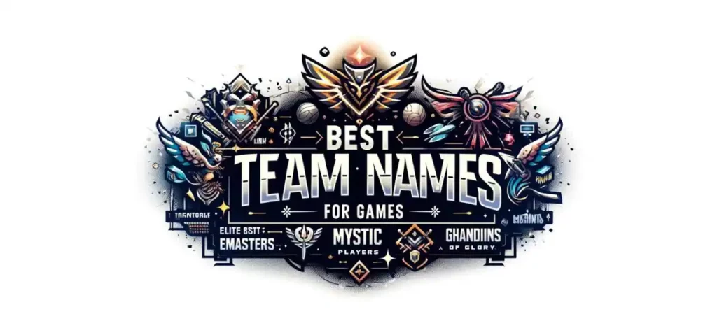 Gamers Team Names