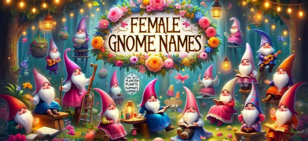 Gnome Names Ideas