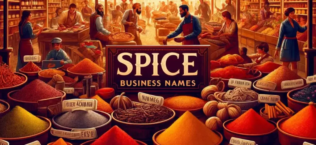 Spice Business Names