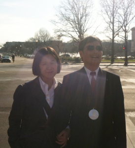 Guangcheng and me in DC on Jan. 29, 2013. 