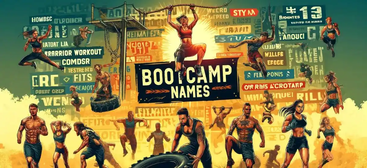 699+Catchy Fitness Boot Camp Class Names