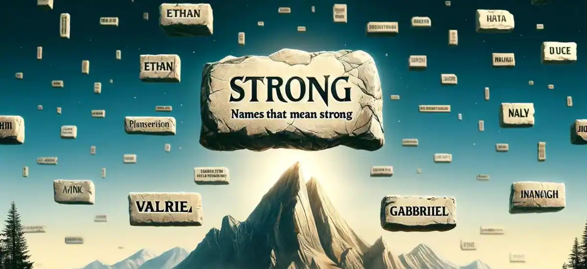 Names That Mean Strong