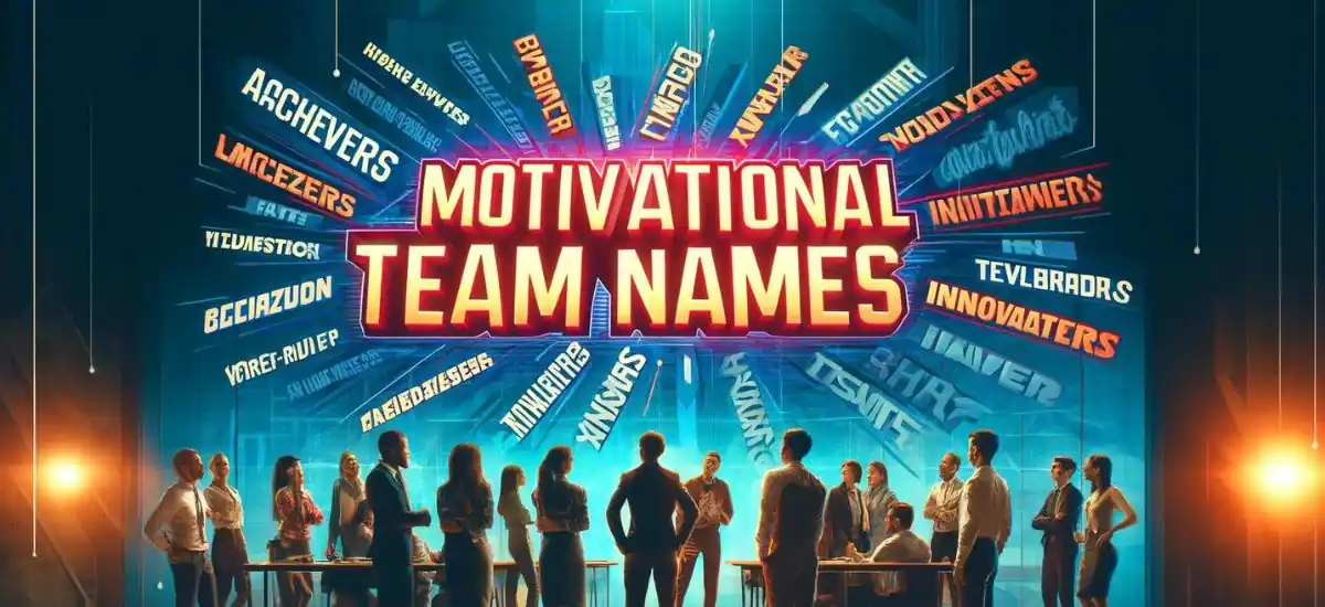 Motivational Team Names