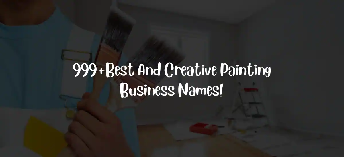 Painting Business Name